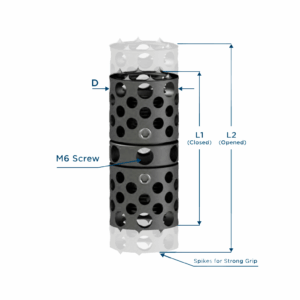 DISRACTANIA SPINAL LUMBAR CORPECTOMY CAGE